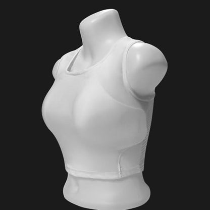 Women's Karate Chest Guard Breast Protector Easy to Use Boxing for Martial Art Women's Karate Guard Breast Female Boxing - size: Small