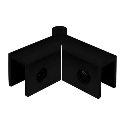 AS0GTG91MBL Matte Black Adjustable "Sleeve Over" Glass Clamp