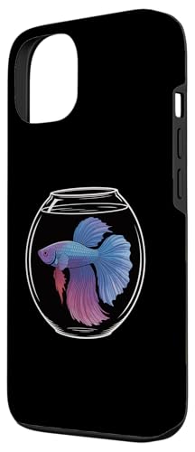 Blue Waters Fishbowl Betta Minimalist Aquatic Art Case for iPhone 13