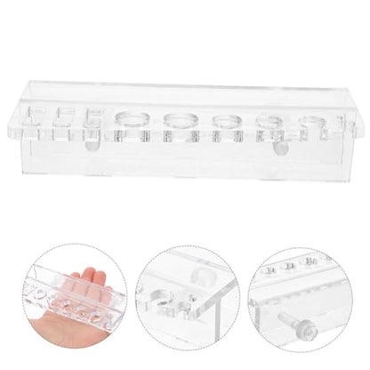 POPETPOP Aquarium Tool Rack Glass Holder Compact Storage Rack Garden Tool Organizer for Tank Maintenance