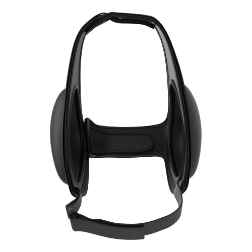 Snapdown Wrestling Headgear, Soft Adjustable Ear Guard for Adults and Youth, MMA and BJJ, One Size - color: Black