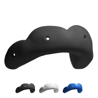 SISU Go Mouthguard, Charcoal Black - Low-Profile Front Tooth Protection for Soccer, Basketball, Water Polo, Skateboarding, BMX, Action Sports - Remoldable Up to 20 Times - Thin, Breathable - Non Toxic - color: Charcoal Black
