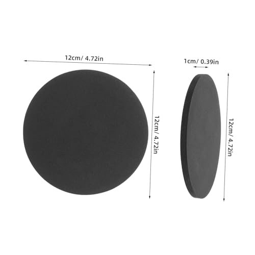 Yardwe Non-Slip Fish Tank Bottom Mat Waterproof Cushioning Pad for Aquariums Terrariums and Micro Landscape Bottles 1-Piece Soft Leveling Mat - size: 12.00X12.00X1.00CM