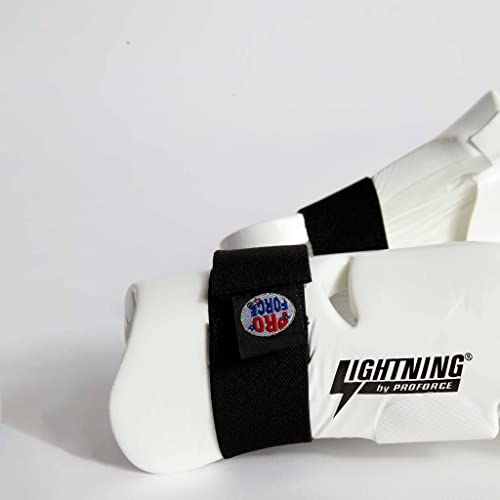 ProForce Lightning Punches Karate/Martial Arts Sparring Gloves - color: White, size: Child Medium