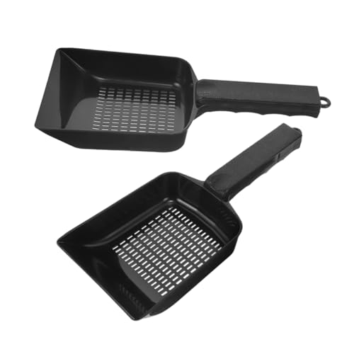 POPETPOP 2pcs Aquarium Sand Shovel Multi-Function Gravel Scoop for Fish Tank Cleaning Substrate Tool for Sand Removal Freshwater Aquariums