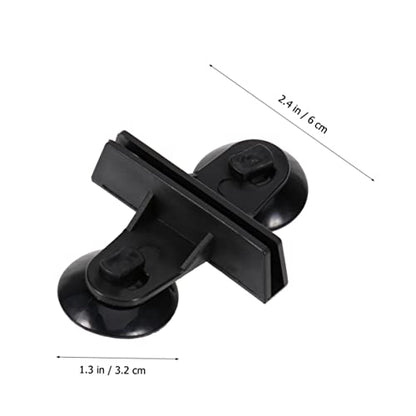 VANZACK 15pcs Plastic Fish Tank Divider Suction Cup Glass Suction Cup Clip for Aquarium Tank