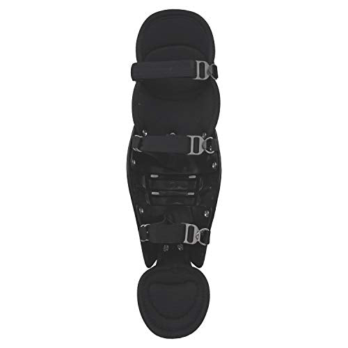 Champion Sports 11" L Single Knee Shin Guards with Wrap-Around Padding - Ages: 7-9