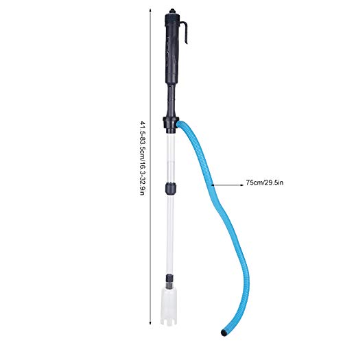 SUNGOOYUE Aquarium Vacuum Sand Washer Electric Gravel Cleaner Kit ABS Multi Function Water Changer 520L H Telescopic 16.3 to 32.9in Fish Tank Cleaning Tool for Home Aquariums