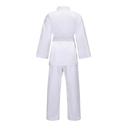 MSMAX Karate Gi for Kids Students Martial Arts Training Uniform with Belt for Judo and Karate Taekwondo Jiu Jitsu - size: 000