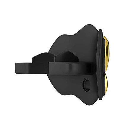 Loudmouth Football Mouth Guard - 3D Chrome Grillz Football Mouthpiece, Fits Adult & Youth, Mouth Guard Accessories (3D Grillz - Chrome Black/Gold) - color: 3d Grillz - Chrome Black/Gold