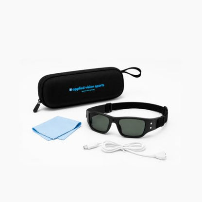 Applied Vision Sports Vision Training Strobe Glasses - Sports Reaction Training. Reflex and Hand-Eye Coordination Tool