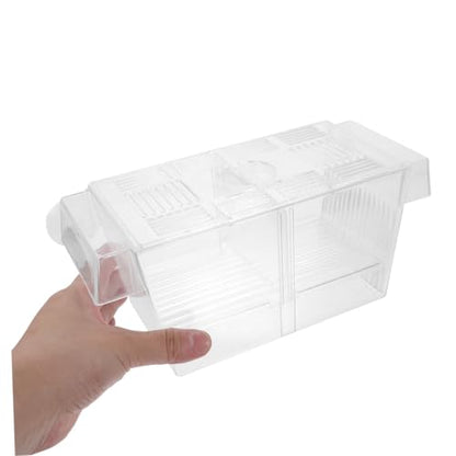 BESPORTBLE 2pcs Fish Breeding Box Cups Isolation Container for Newborn and Pregnant Fish for Aquarium Use Viewing Improves Survival Rates of Fry