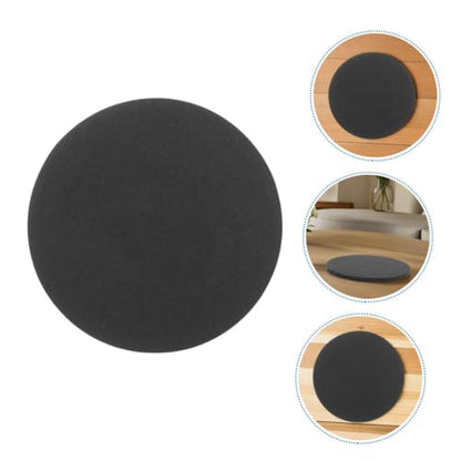 Kisangel Aquarium Self Leveling Mat Round Non Slip Soft Pad for Fish Tank Stabilization Shock Absorbing Cushion for Home and Office Aquatic Decor