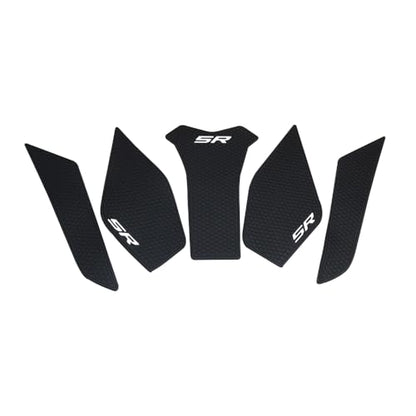 for CFMOTO CF Moto 450SR SR450 450 SR 2023 - Motorcycle Side Fuel Tank pad Tank Pads Protector Stickers Decal Gas Knee Grip Traction Pad 450SR 2024 tankpad Black