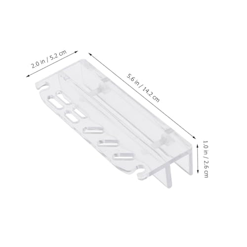 Acrylic Storage Rack for Aquarium Water Plant Tools Transparent Design for Easy Organization for Scissors Tweezers and Scrapers Compact Landscape Equipment