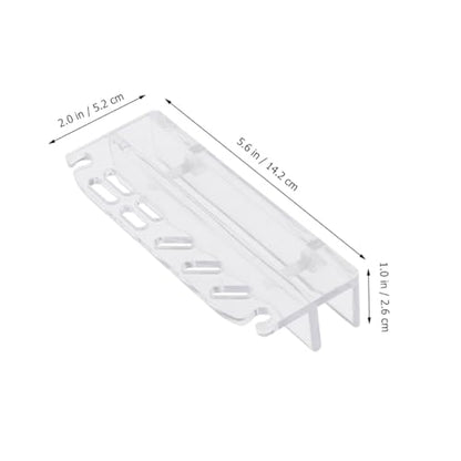 Acrylic Storage Rack for Aquarium Water Plant Tools Transparent Design for Easy Organization for Scissors Tweezers and Scrapers Compact Landscape Equipment