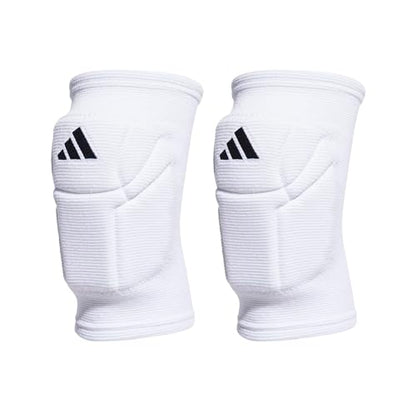 adidas Unisex-Adult Elite Knee Pad - color: White/Black, size: Large
