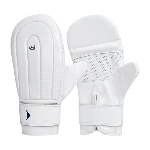 Vali Lancer Boxing Speed Bag Gloves - color: White, size: Medium