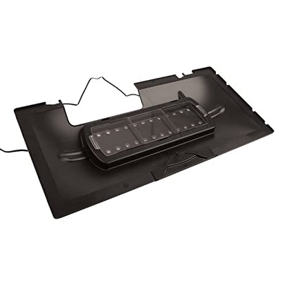 Marineland LED Light Hood For Aquariums, 20 Inches By 10 Inches, Natural Shimmering Light With Night Light Effect - size: 20- by 10-Inch