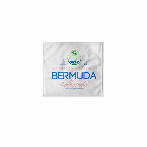 3dRose Horseshoe Bay Beach Bermuda 11x12 Wash Cloth for Face and Body - size: 11x12 Wash Cloth for Face and Body
