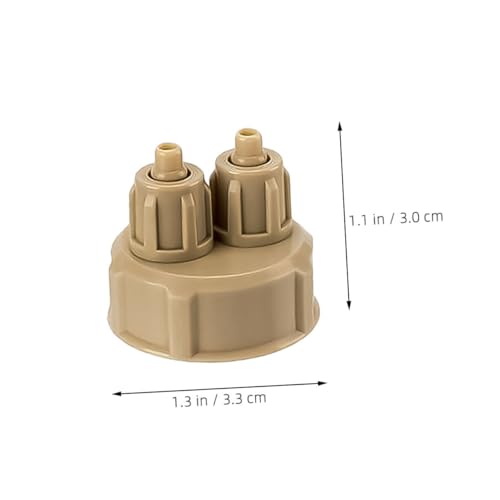 ORFOFE 4Pcs Portable DIY Bottle Caps for Aquarium Lightweight Replacement Lids Easy to Install for Carbonated Beverages for DIY Diffusers and Bottle Decor