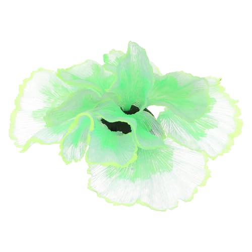 Cabilock Simulation Aquatic Plant Fish Tank Decoration, Lifelike Silicone Water Plant Ornament, Mini Aquarium Landscaping Decor for Freshwater Tanks
