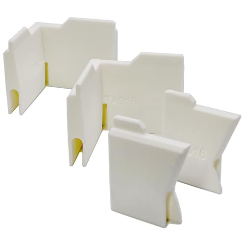 Lid Risers for Fluval Flex Aquariums, 9, 15 & 32.5 Gallon, Canopy Support Lifter Set (White, 32.5 Gallon (123L)) - color: White, size: 32.5 Gallon (123L)