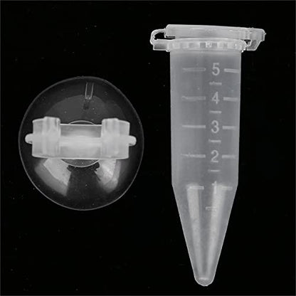 Automatic Fish Feeder, Auto Fish Feeder Fish Feeding Tube Brine Shrimp Eggs Fish Food Feeder 10Pcs Red Funnel Cup Fish Tank Feeding Cup for Feeding Fish with Suckers