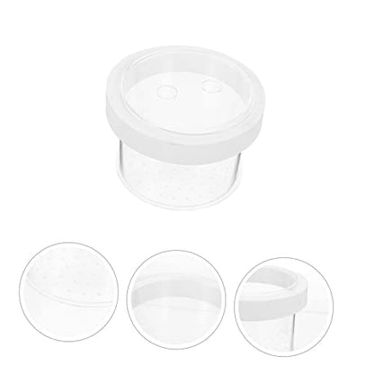 Toddmomy Acrylic Floating Fish Tank Breeding Box with Water Permeable Bottom Transparent Aquarium Isolation Container for Small Fish Fry Supplies