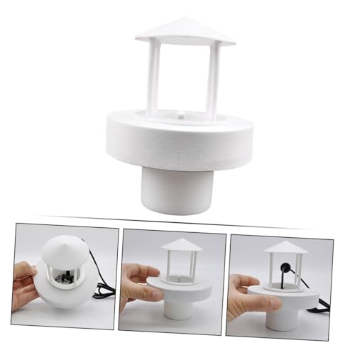 Kisangel Portable Humidifier Splash Guard for Rockery Fish Tank Water Anti-Splashing Plastic Cover Easy Installation Reusable Humidifier Cover for Mist Maker Use