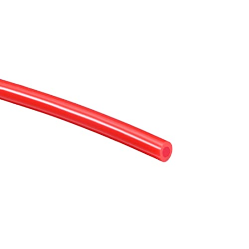 uxcell Silicone Tubing 1/8"(3mm) ID x 3/16"(5mm) OD 6.6ft(2m) Silicone Rubber Tube Air Hose Pipe for Pump Transfer Red - color: Red, size: 1/8" x 3/16"-6.6ft