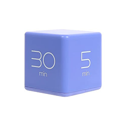 mooas Cube Timer, Flip, Block, Productivity, Time Management (Violet) - color: Violet