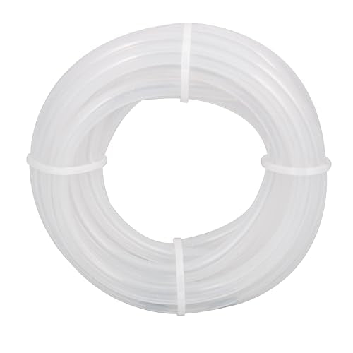 10mm ID Silicone Tubing, Food Grade 10mm ID x 13mm OD 3Feet Length Clear Tube High Temp Pure Silicon Hoses for Home Brewing Winemaking - size: 10mm x 13mm, style: 3 Feet Lenght