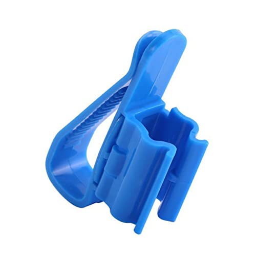 2pcs Plastic Fish Tank Aquarium Bucket Hose Holder Clip Bucket for Fish Tank Cleaning Aquarium Filtration Hose Clip Fish Tank Clean Pump Fixing Clamp Aquarium Filtration Hose Clamp