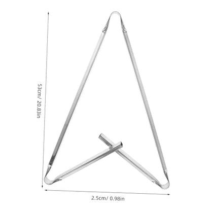 Toyvian Stainless Steel Bucket Rack Water Bucket Organizer Clasp Pail Shoulder Strap Tool Holder for Fishing Kitchen Use