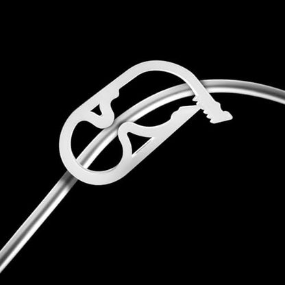 M METERXITY 5-Pack Adjustable Plastic Tubing Clamps 5/7-1-1/32 Inch Water Flow Control Tube Clip Adjustment Hose Pipe Clips for Beer Bottle/Plumbing/Instruments/Equipment [White]