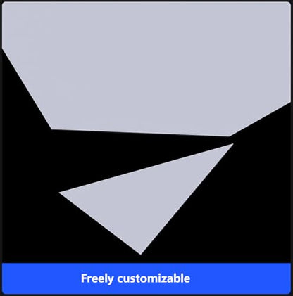 20 Pcs White PVC Flexible Plastic Thin-Sheet Rigid High Tensile Panel for Craft Board Signboard Aquarium Background Panels-100mm*200mm*0.3mm - size: 100mm*200mm*0.3mm