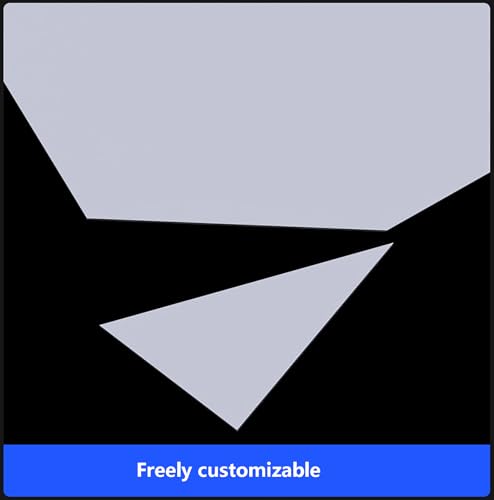 20 Pcs White PVC Flexible Plastic Thin-Sheet Rigid High Tensile Panel for Craft Board Signboard Aquarium Background Panels-297mm*210mm*0.3mm - size: 297mm*210mm*0.3mm