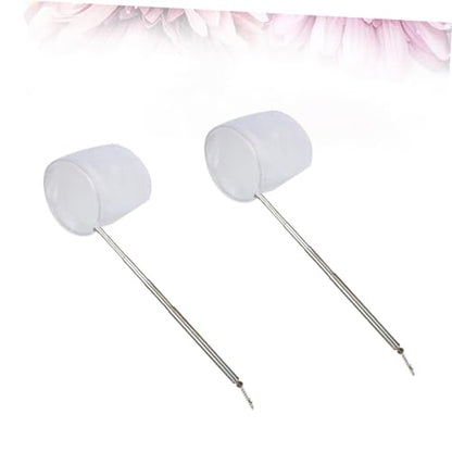 HEMOTON 2pcs Mini Shrimp Fishing Net Adjust Net Rod Aquarium Fish Lightweight Portable for Fish Tank