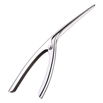 Shrimp Deveiner Tool with Ergonomic Handle - 2-in-1 Prawn Cleaner & Seafood Peeler Knife for Kitchen, Restaurants, BBQ - Dishwasher Safe Shellfish Cleaning Tool