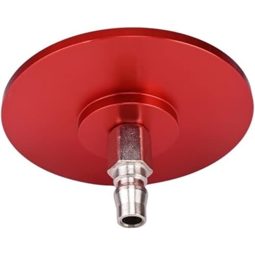 Vac-U-Lock Suction Cup Adapter Quick Connect Device Accessories for Cupping Machine Durable Aluminum 3.94 Inch Strong Suction Cups Compatible with Vac U Lock Systems Replacement Parts (Red) - color: Red