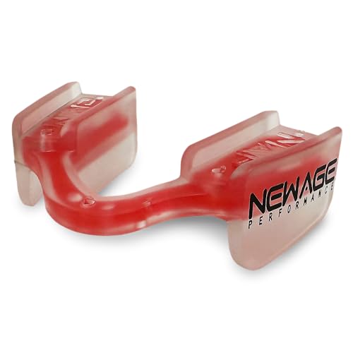 New Age Performance 6DS Low Profile Mouthpiece for High-Intensity Training - color: Red