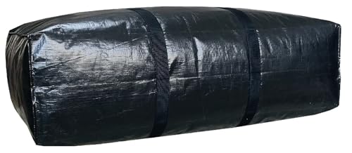 60 Gallon Extra Large Storage Bags, Jumbo Moving Storage Bags Heavy Duty, Foldable Big Blue XL Duffle Bag for Travel,Christmas Tree Bag