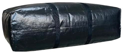 60 Gallon Extra Large Storage Bags, Jumbo Moving Storage Bags Heavy Duty, Foldable Big Blue XL Duffle Bag for Travel,Christmas Tree Bag