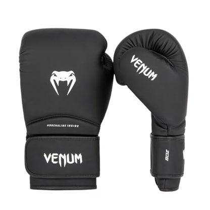 Venum Contender 1.5 Kids Boxing Gloves - color: Black/White, size: 4-Ounce