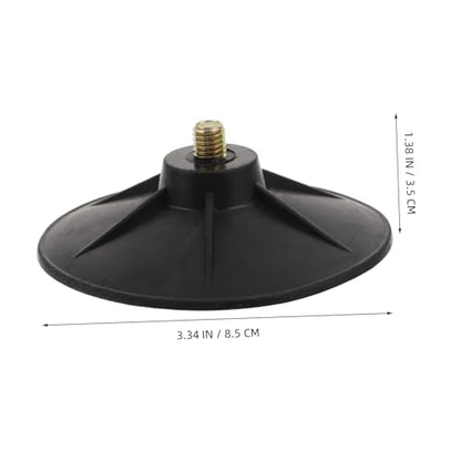 6Pcs Heavy Duty Punching Bag Suction Cup Base with Screws Durable Plate Stand for Home Gym Stable Attachment for Punching Bag Accessories Space Saving Design