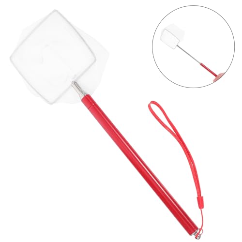 minkissy Mini Telescopic Shrimp Net with Extendable Handle Fine Mesh Fish Tank Net for Aquarium Maintenance for Shrimp and Goldfish Tanks