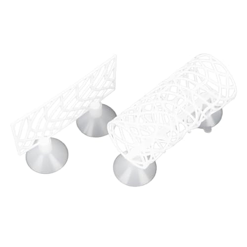 Asixxsix Betta Fish Tunnel, Hollow Design Betta Sleeping Tube Betta Tunnel Swim Tube, Shrimp Guppies Hideout Betta Shelter Toys, Betta Fish Accessories Decorations (White)
