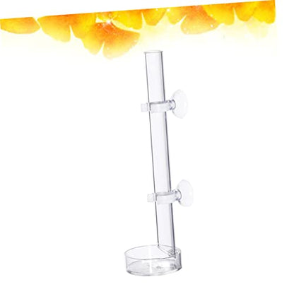 BESPORTBLE Acrylic Shrimp Feeder Tube Bowl Aquarium Supplies Feeder for Shrimp Food Tube