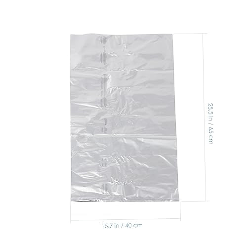 Cabilock 20Pcs Aquarium Fish Wrapping Bags Transparent Pouch for Goldfish Flat Angle Packing Odorless for Tropical Fish Transport